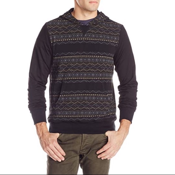 Mr. Turk Tribal Print Ethan Pullover Hoodie - S - Picture 3 of 7